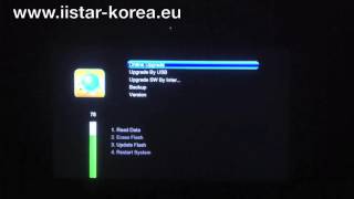 How upgrade your istar receiver software online? screenshot 5