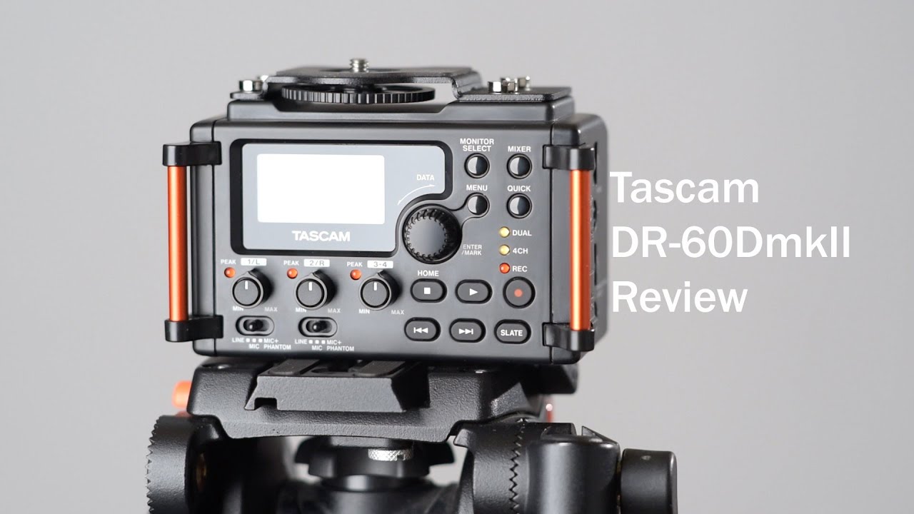 Tascam DR-60DmkII Audio Field Recorder Review