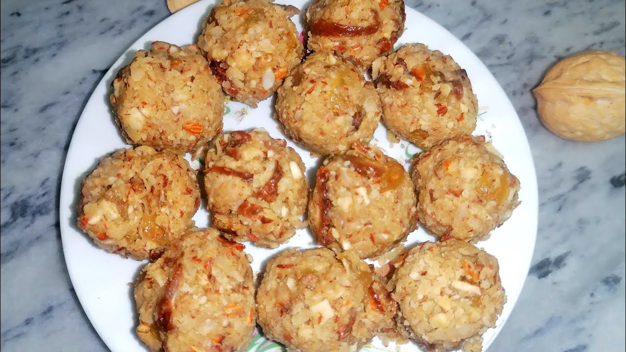 Dry Fruit Laddu | Winter Special Energy Balls Without Suji | Pinni Recipe |By Kitchen With Zainab 