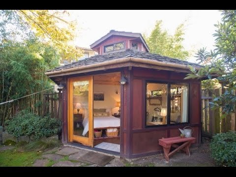 Yurt-like Micro Cabin Studio Vacation in Portland, Oregon