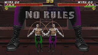 Mortal Kombat No rules Jax чудит