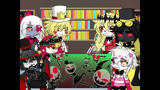 Hazbin Hotel react to Alastor |ansgt?| short | Hazbin Hotel x Gacha life 2