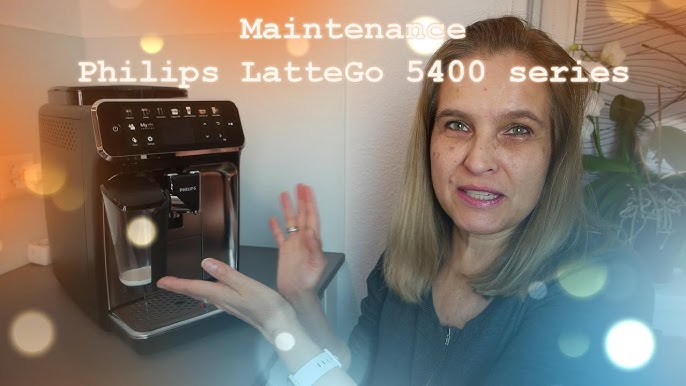 How to use the Philips 5400 Latte Go EP5447/94 Super Automatic