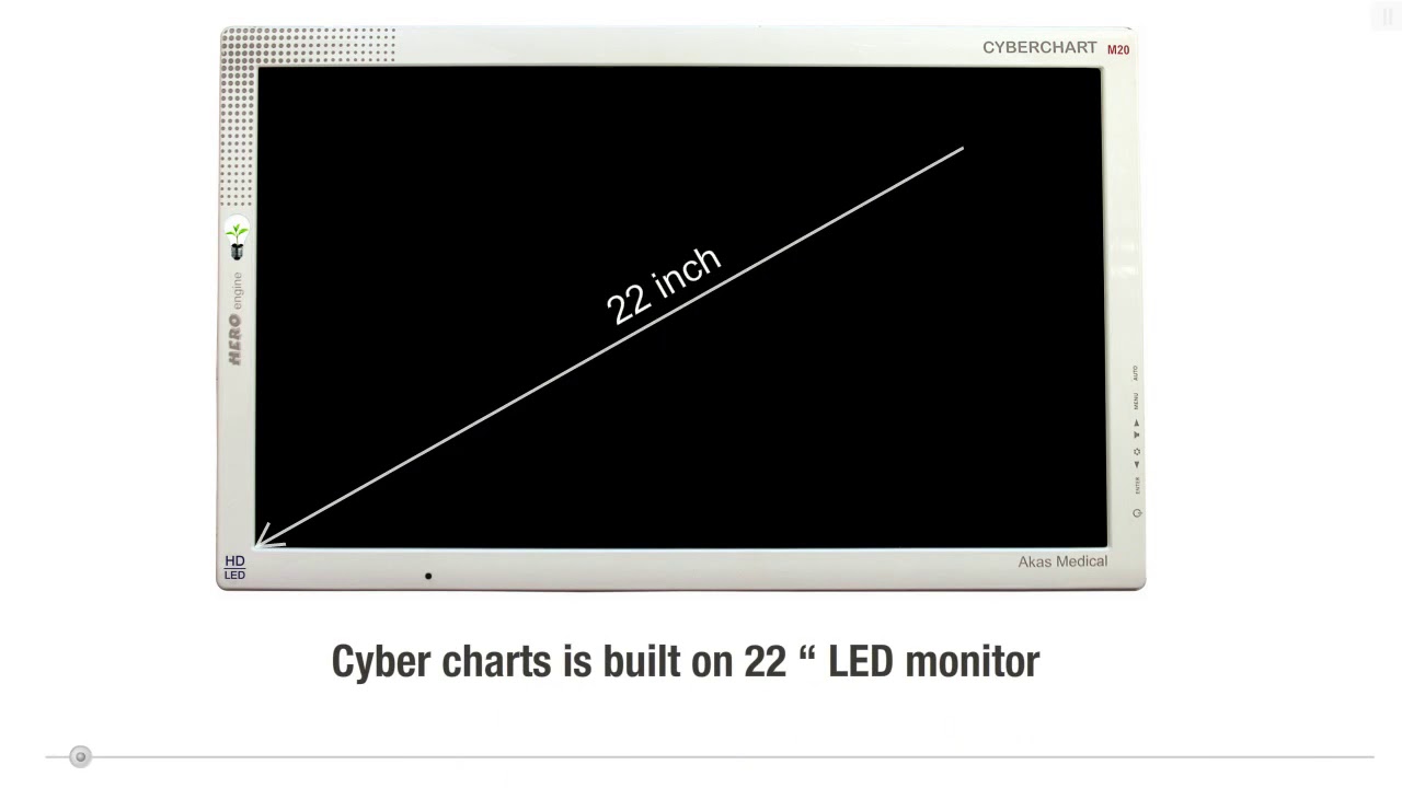 AKAS Cyberchart M20 Demo - YouTube