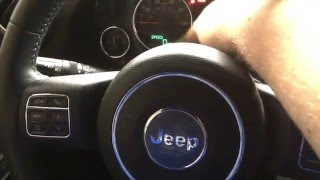 2014 Jeep Wrangler JKU Digital Speedometer