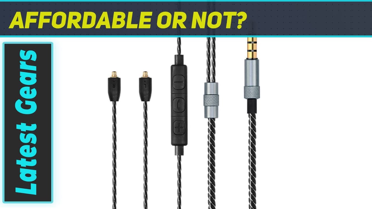 Enhance Your Shure SE215 Experience with BUTIAO MMCX Cable - YouTube Review