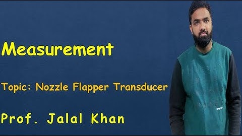Part 18 I Nozzle Flapper Transducer