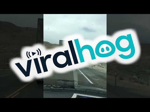 High Winds Tip a Semi || ViralHog