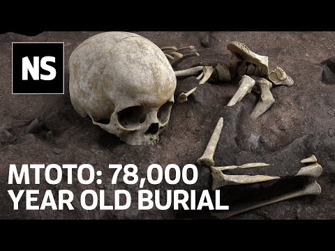 Remains of a 3-year-old child are the oldest known burial in Africa