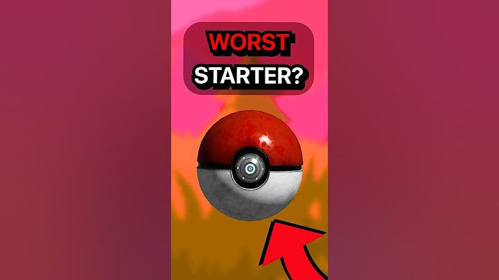 Who is the WORST Starter Pokemon? #pokemon #shorts