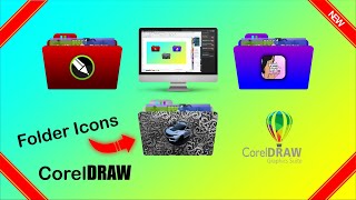 Making 3D Folder Icons in Coreldraw