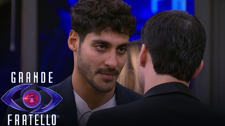 Grande Fratello - Il confronto in Casa tra Lorenzo Spolverato e Javier Martinez