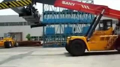 ERKE Marine, Reachstacker Function Test