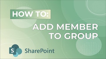 How to add member to group SharePoint