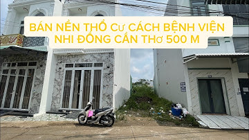 BÁN NỀN MẶT TIỀN ĐƯỜNG TÔ VĨNH DIỆN - BÌNH THUỶ - CẦN THƠ GẦN ĐẠI HỌC FPT CẦN THƠ.