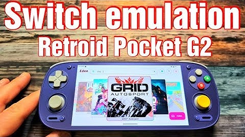 Retroid Pocket G2 tested Switch emulation - Awesome !