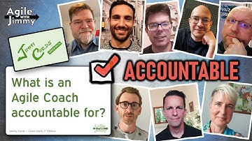 What is an Agile Coach accountable for? | Jimmy Cards #7 – Agile with Jimmy