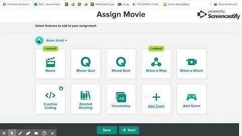Assigning content in BrainPOP