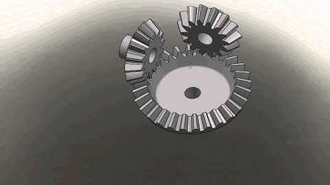 MÔ PHỎNG CƠ CẤU BÁNH RĂNG CÔN