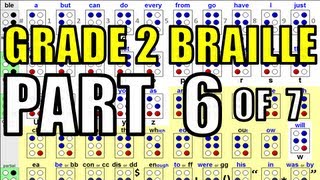 Grade 2 Braille [6/7] - Rules for Braille Writing &amp; Braille Memory Aides