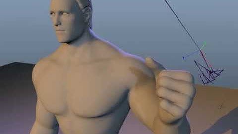 Leapmotion finger mocap animation for maya