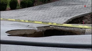 Sink Hole Dammages 2 Homes / The Villages, Florida   5.22.18