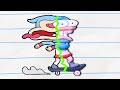 Skater Boy Turns to CLAY! | Boy &amp; Dragon | Cartoons for Kids | WildBrain Bananas