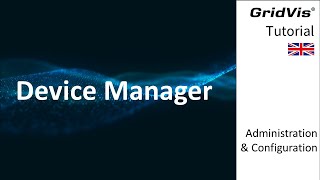 Device Manager | Administration and Configuration (EN)
