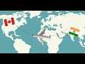 India to Canada Full VIdeo #youtube #canada #indiatocanada #reelsindia #reels #reelscanada