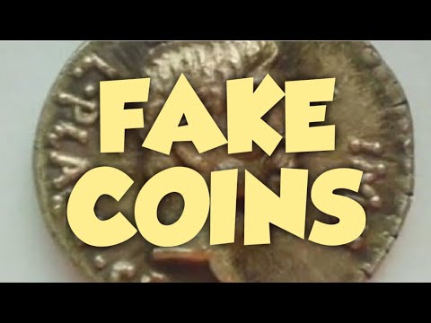 Selling Fake Roman Coins