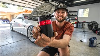 350z Catch Can Install +Why It's Necessary! (Oil Consumption)
