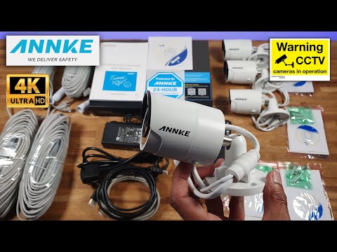 ANNKE H800 Ultra HD 4K PoE CCTV System Unboxing and Setup