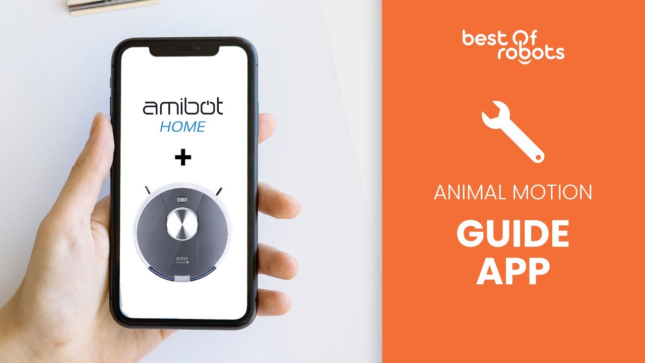 TUTO APPLI AMIBOT ANIMAL MOTION - Connexion Wi-Fi / Fonctionnalités  principales 