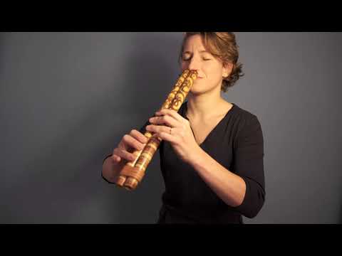 Dvojačka - double shepherd flute from Slovakia