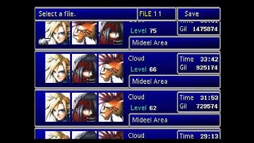 FFVII Disk 1 Max Natural HP/MP Challenge Part 3/10: Tifa