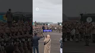 Астанада Жеңістің 80 жылдығына арналған әскери парадқа дайындық жүріп жатыр