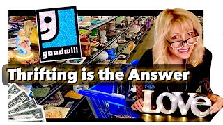 Thrifting at Goodwill Thrift Store to Flip for Profit