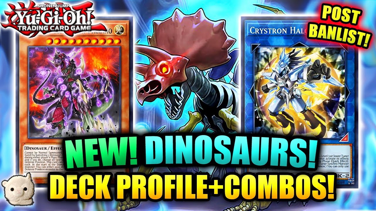 New Yu Gi Oh Dinosaur Deck Profile W Rad New Combos Post Dec 2020