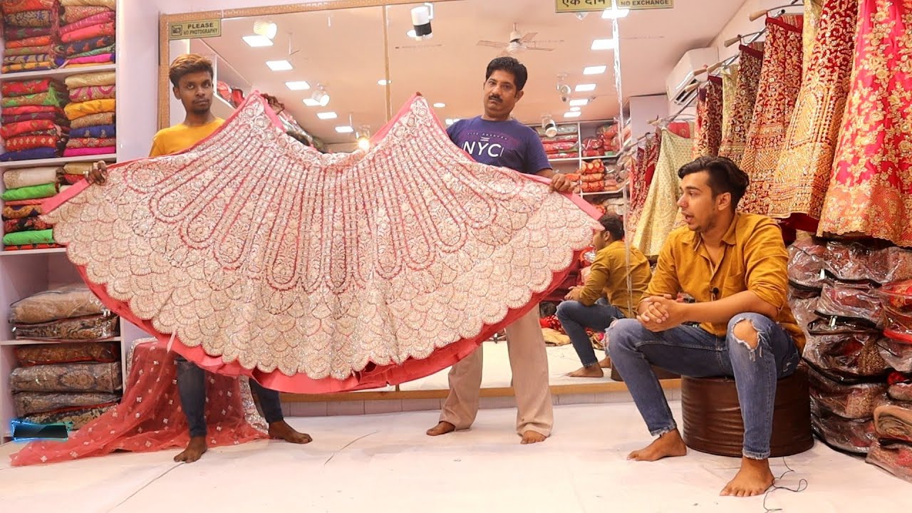 Pinkish Princess silver plated Lehenga एक से एक वेराइटी।Chandni chowk delhi