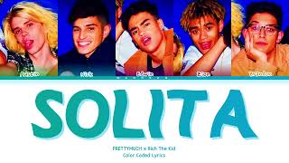 PRETTYMUCH ft. Rich The Kid - Solita | Color Coded Lyrics