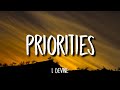 L Devine - Priorities (Lyrics)