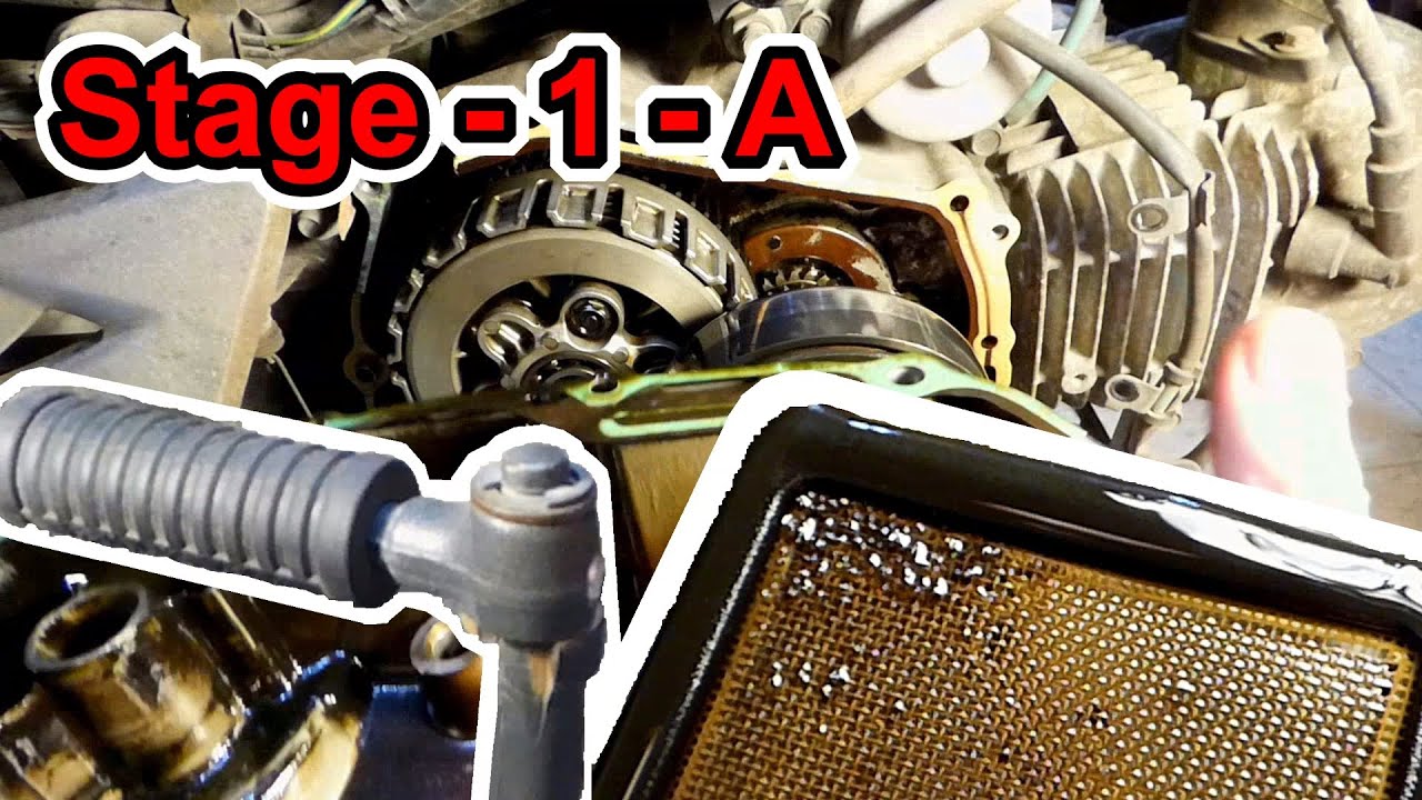 Remove The Clutch Cover | Engine Right Side Disassembly | STAGE-1A | HONDA INNOVA GARAGE