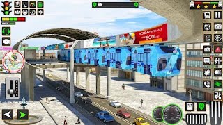 elevated Train driving gameplay | sky Train simulator gameplay| elevated Train Gameplay screenshot 3