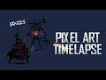 Pixel art timelapse 9  scifi droids