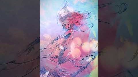 Running with the wolves-Animated músic video