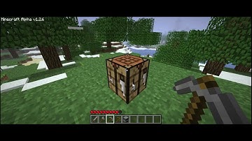 Minecraft Alpha 1.2.6 Ep #1 Building A Base