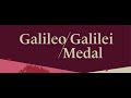 The galileo galilei medal award