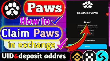 How to claim paws in exchange|how to claim paws token on multiple accounts|paws price productions