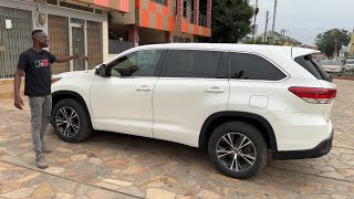 2018 Toyota Highlander Review || The Hottest Deal In The City || Going For 360,000 Ghana Cedis!!!
