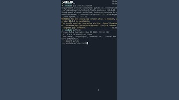 Python - Download a Youtube video in 1 Minute Tutorial #Shorts #python #pythonprogramming